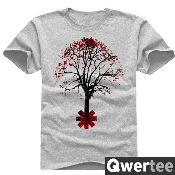 RED HOT CHILI PEPPERS - DEAD TREE- T-Shirt- Color White