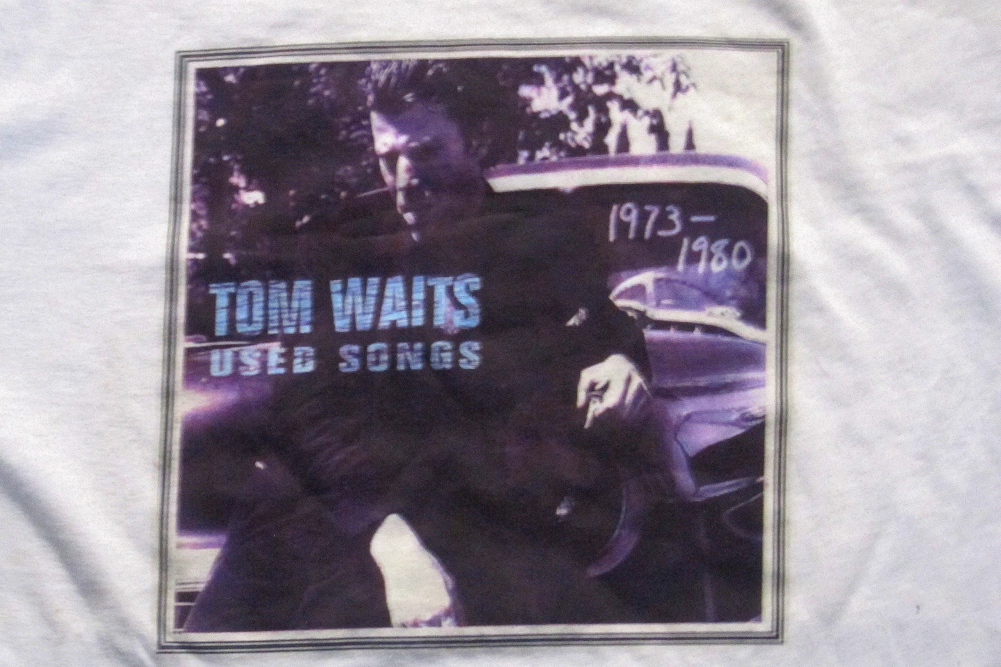 TOM WAITS- Used Songs - T-SHIRT