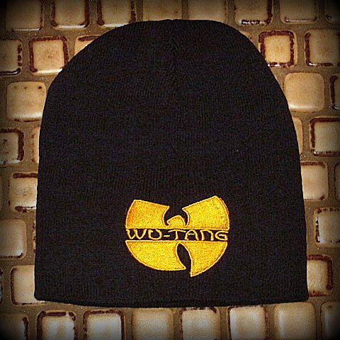 WU-TANG -Embroidered - Logo Beanie - One Size Fits All