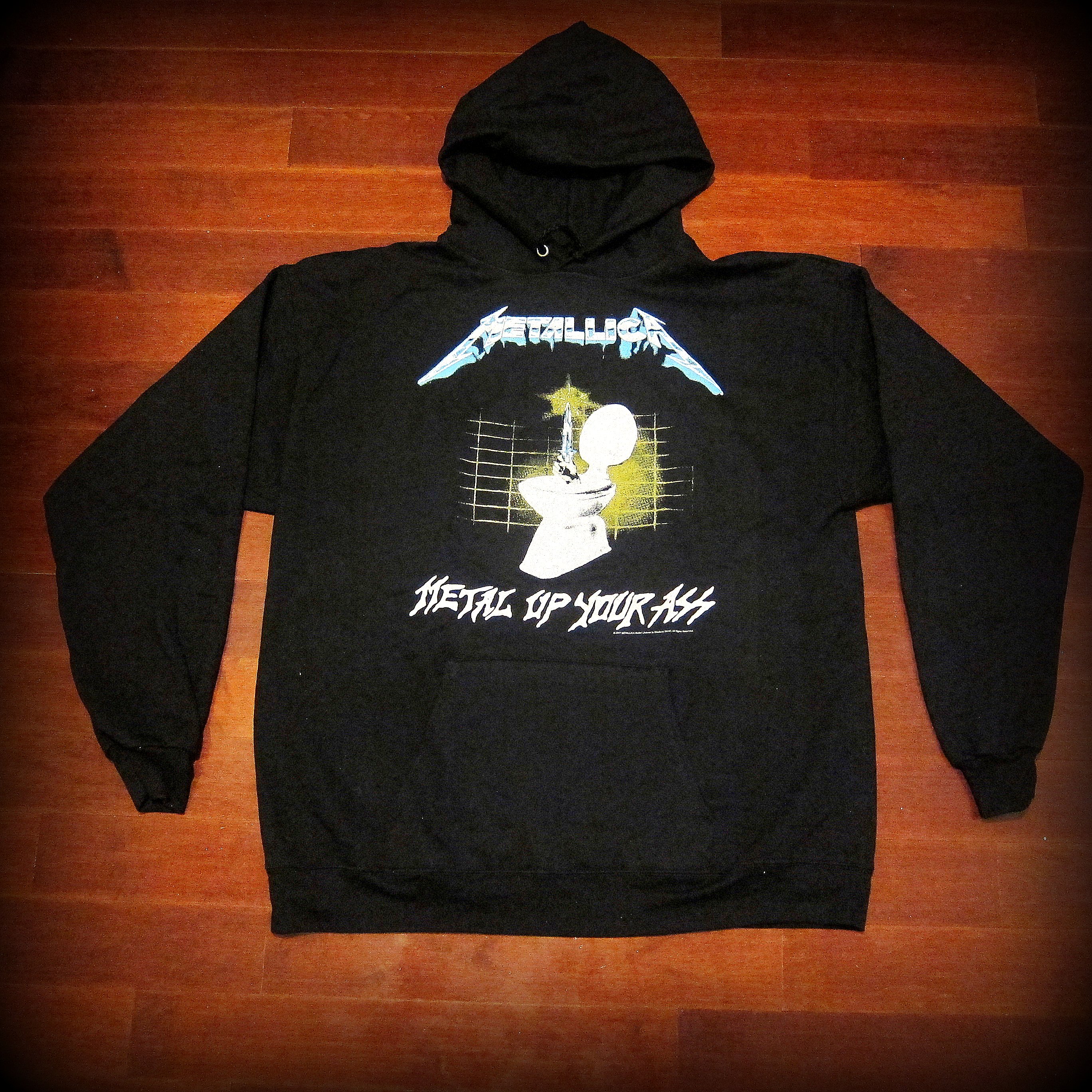 METALLICA -Metal Up Your Ass - Two Sided Printed - Hoodie