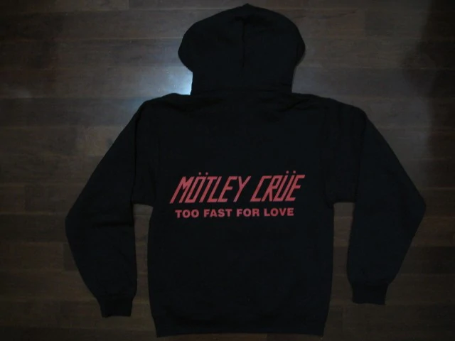 Motley Crue -TO FAST FOR LOVE - Hooded Sweatshirt
