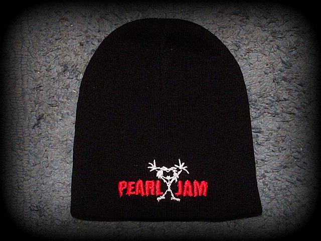 PEARL JAM -Embroidered - Logo Beanie - One Size Fits All