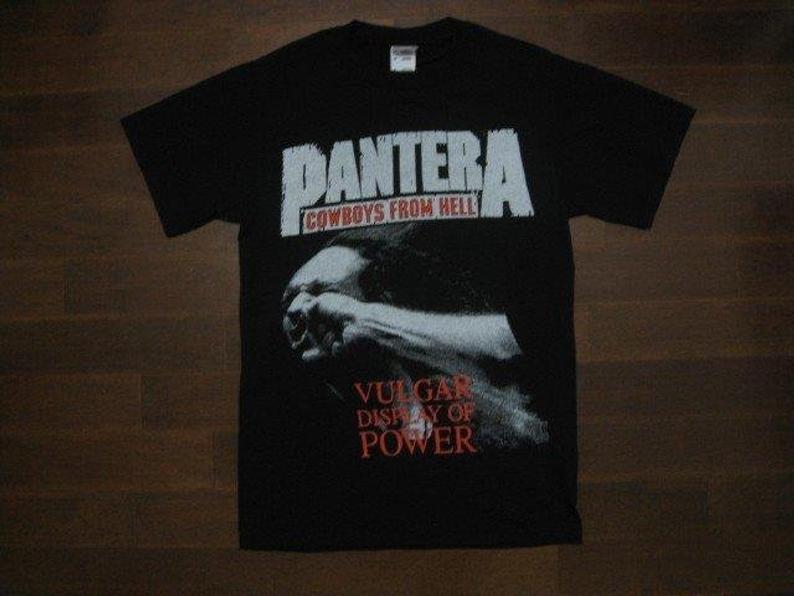 PANTERA- Logo / Stronger Then All -Two Sided Printed T-Shirt