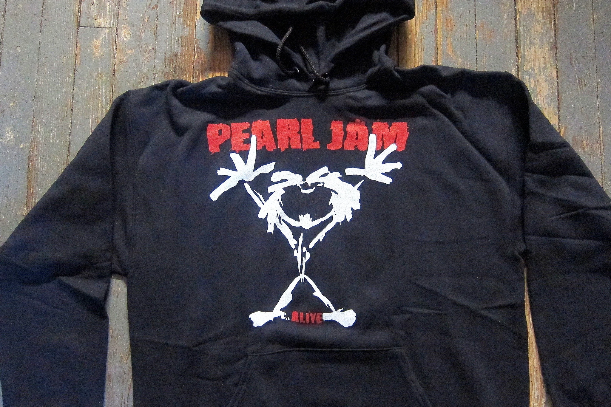 Pearl Jam-Alive- Two Sided Printed Hoodie