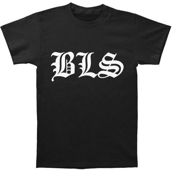 BLACK LABEL SOCIETY Old English BLS Logo Sonic Brew T-shirt - Two Sided ...