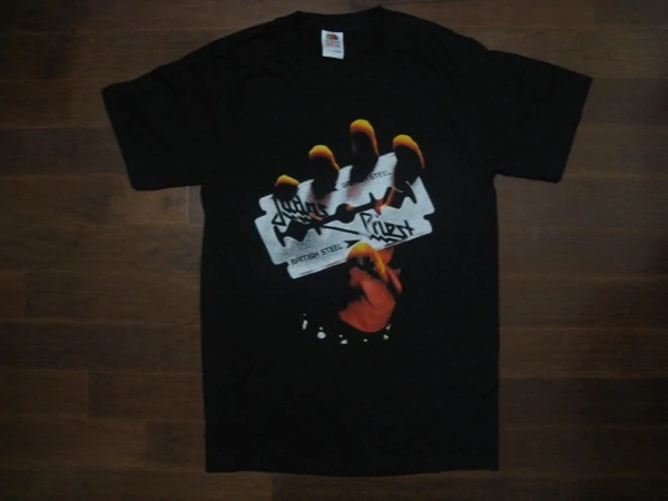 rockshirts JUDAS PRIEST BRITISH STEEL - T-shirt con stampa - black/nero