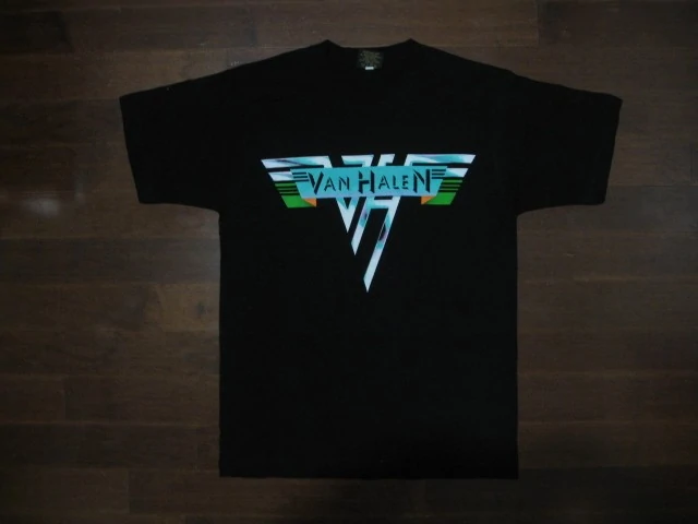 VAN HALEN‏ - Reunited Tour 2007-Two Sided Print - T-Shirt