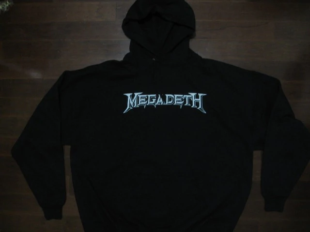 MEGADETH - Logo / Peace Sells But Who's Buying- - Two Sided Printed Hoodie #2