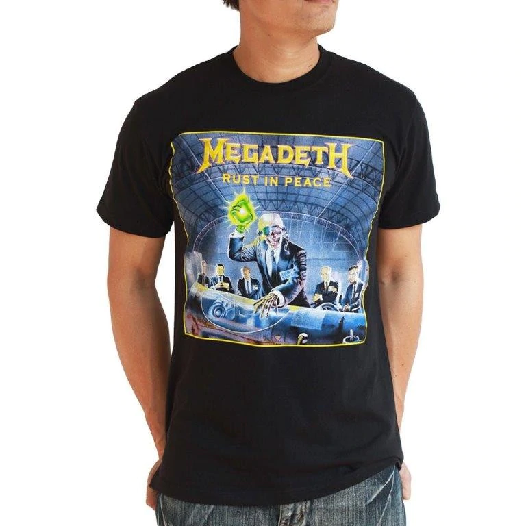 Megadeth-‏ Rust In Peace -T-shirt - Two Sided Print
