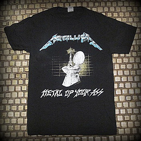 METALLICA - Metal Up Your Ass - Two Sided Printed - T-Shirt