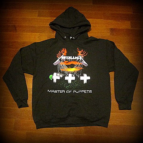 METALLICA - Master Of Puppets - Hoodie - Two Sided Print