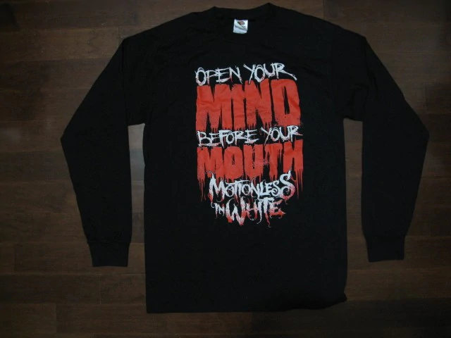 MOTIONLESS IN WHITE - Open Your Mind- Long Sleeve Shirt