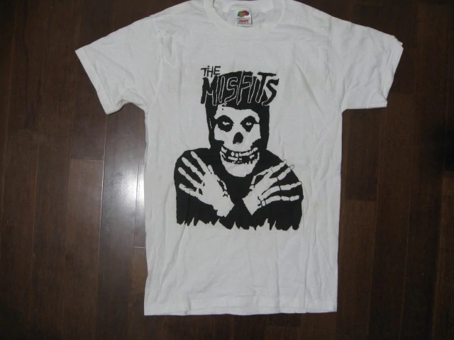 MISFITS / Skeleton-Two Sided Print - T Shirt