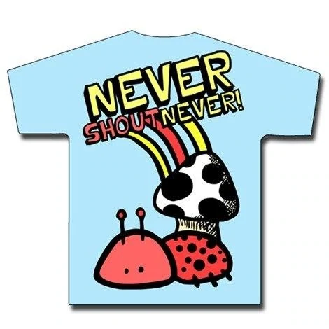 NEVER SHOUT NEVER- T-shirt