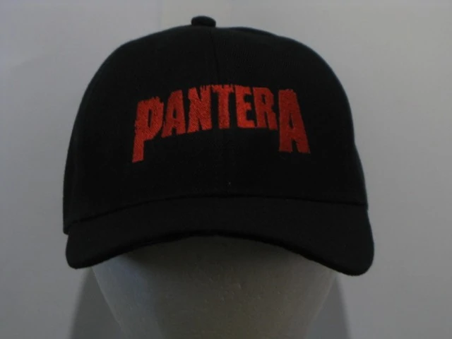 PANTERA - EMBROIDERED BASEBALL CAP - Adjustable Velcro Back -Unisex