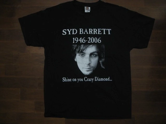PINK FLOYD - SYD BARRETT- Tribute-T-shirt