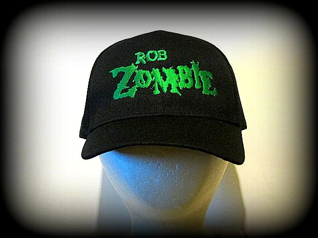 ROB ZOMBIE / White Zombie - EMBROIDERED LOGO BASEBALL CAP - One Size Fits All
