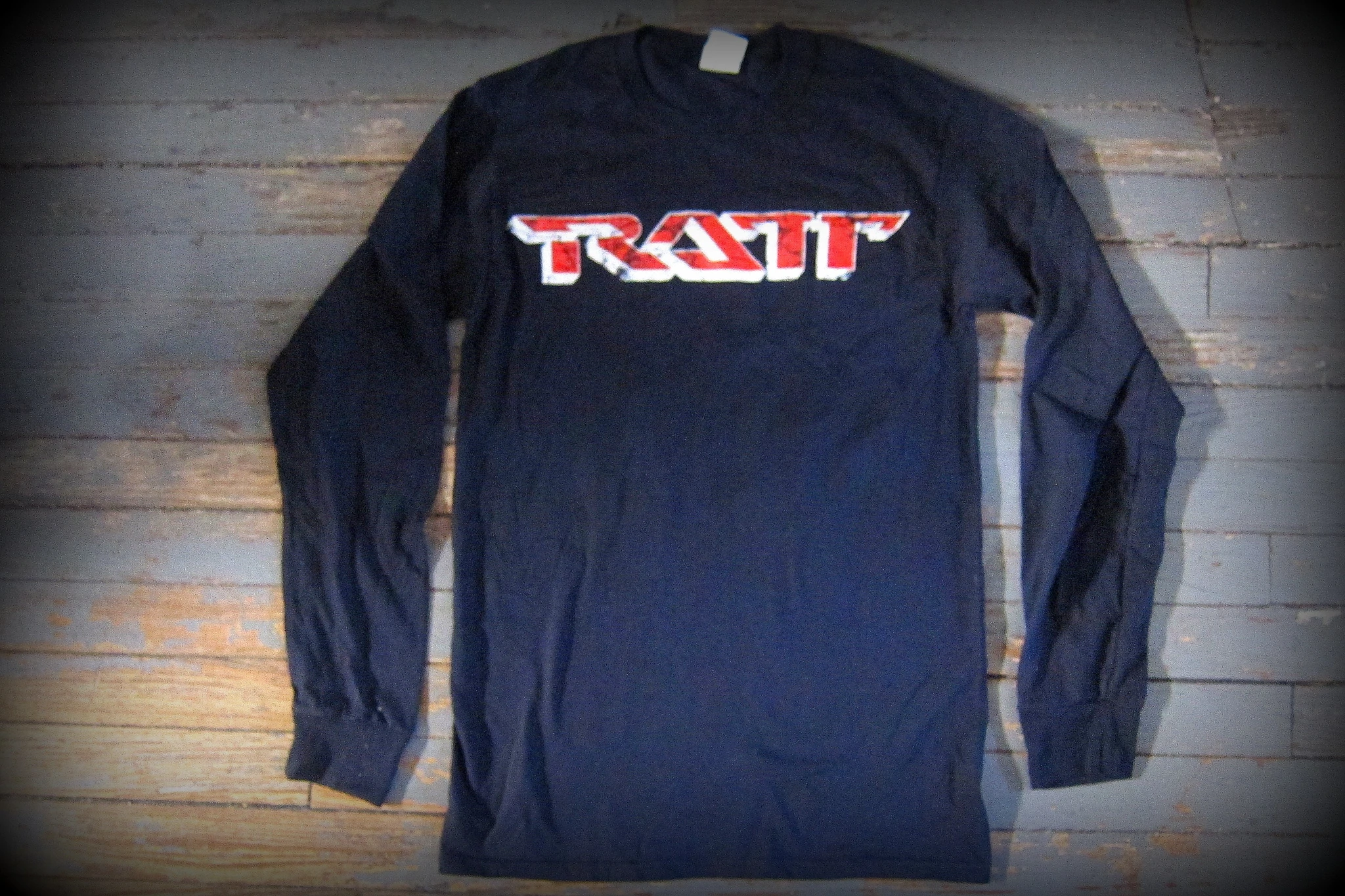 RATT - Ratt n Roll - Unisex Long Sleeve Shirt- Two Sided Print