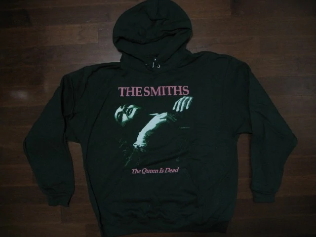 SMITHS- The Queen Is Dead- Hoodie - Color >> Forest Green