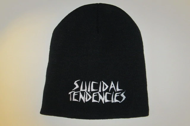 SUICIDAL TENDENCIES -Embroidered logo Beanie - One Size Fits All- -UNISEX
