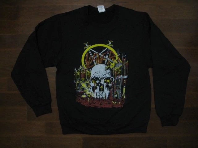 SLAYER - SOUTH OF HEAVEN- Two Sided Printed-SWEATSHIRT