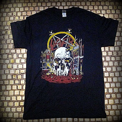 SLAYER - South Of Heaven - Two Sided Printed - T-Shirt