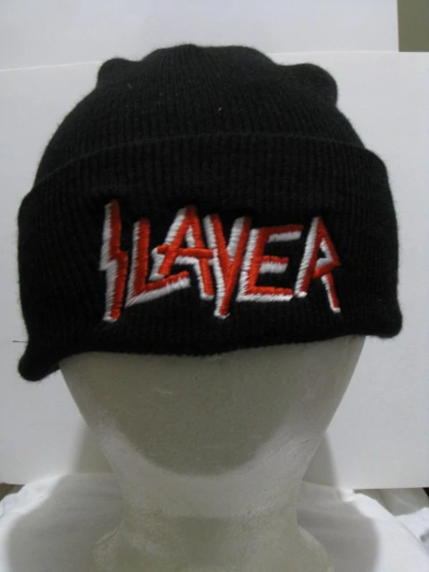 SLAYER - Embroidered visor beanie hat