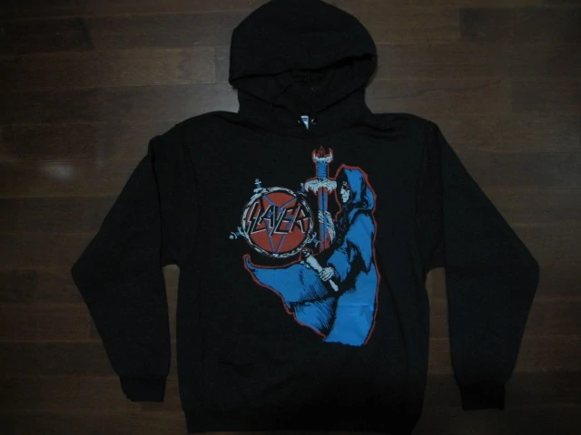 SLAYER-Spill The Blood / Two Sided Printed- Hoodie