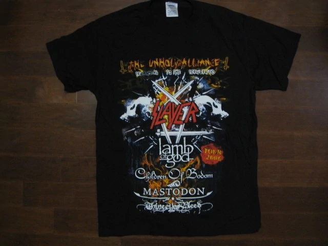 SLAYER - The Unholy Alliance Tour 2006 - T-Shirt