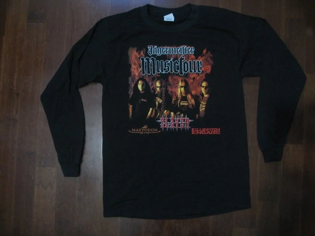 SLAYER /Jägermeister Music Tour / Long Sleeve Shirt