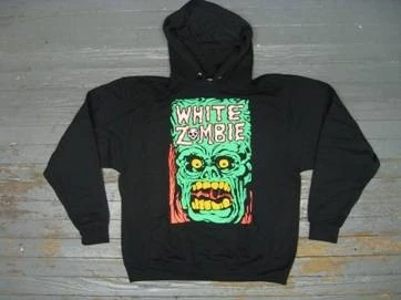 White Zombie- Get Up And Kill - Hoodie - Two Sided Print