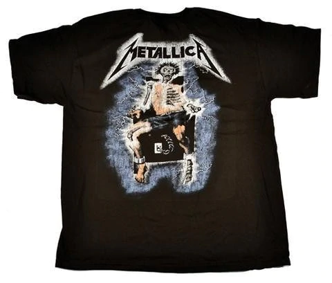 METALLICA - Metal Up Your Ass - Two Sided Printed - T-Shirt